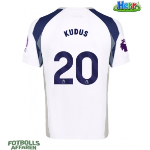 Tottenham Hotspur Mohammed Kudus #20 Hemmatröja 2025-26 Kortärmad